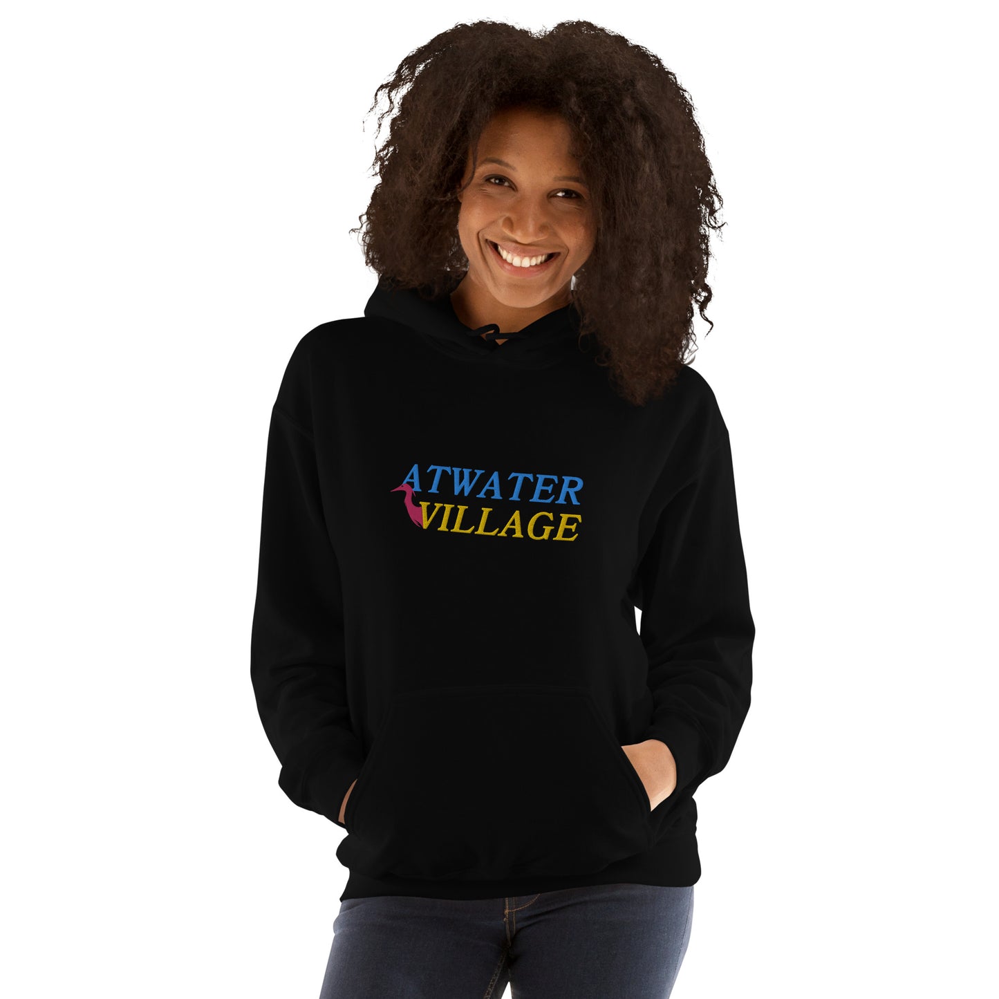 Atwater Village Embroidered Hoodie