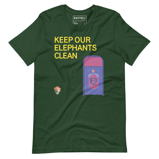 Keep Our Elephants Clean Tee