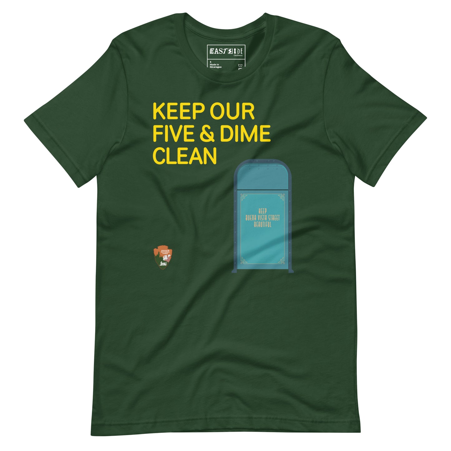 Keep Our Five and Dime Clean Tee