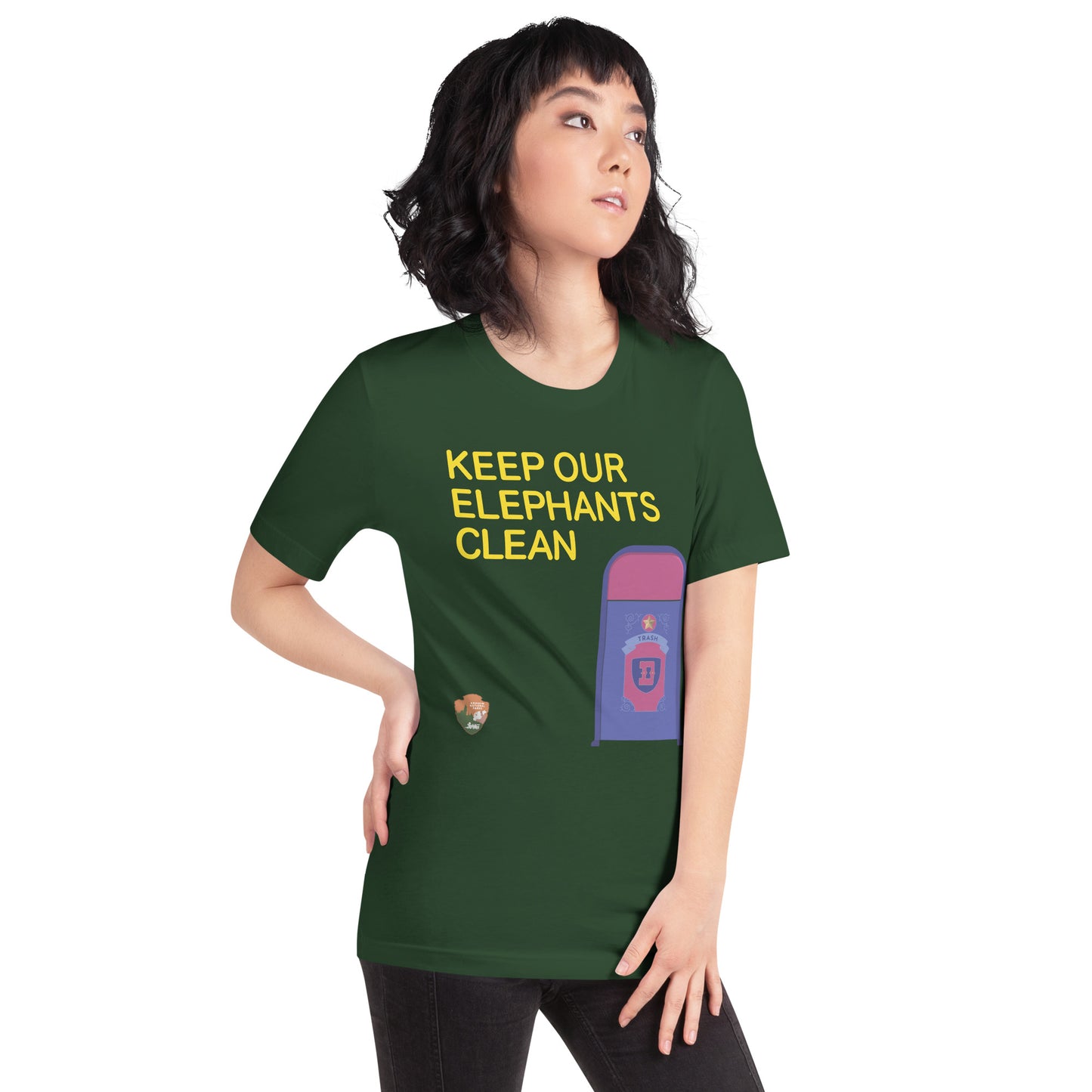 Keep Our Elephants Clean Tee