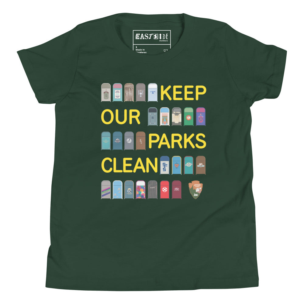 Keep Our Parks Clean Kids Tee