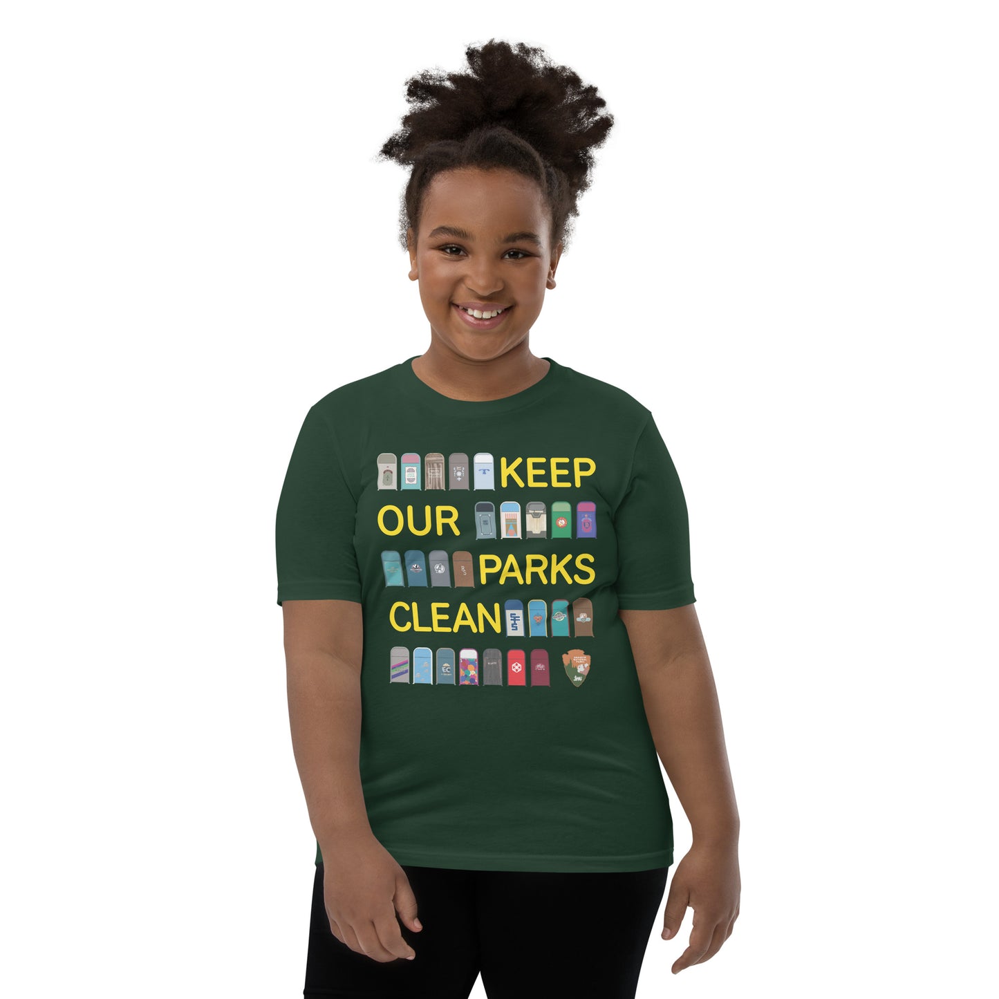 Keep Our Parks Clean Kids Tee